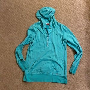 Light stretchy Puma hoodie, size large